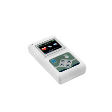 TLC5000 12 canais ECG Holter Ekg Holter com tela LCD-24 horas ECG EKG Holter Recorder